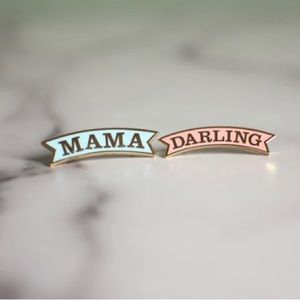 Mama & Me Enamel Pin Set